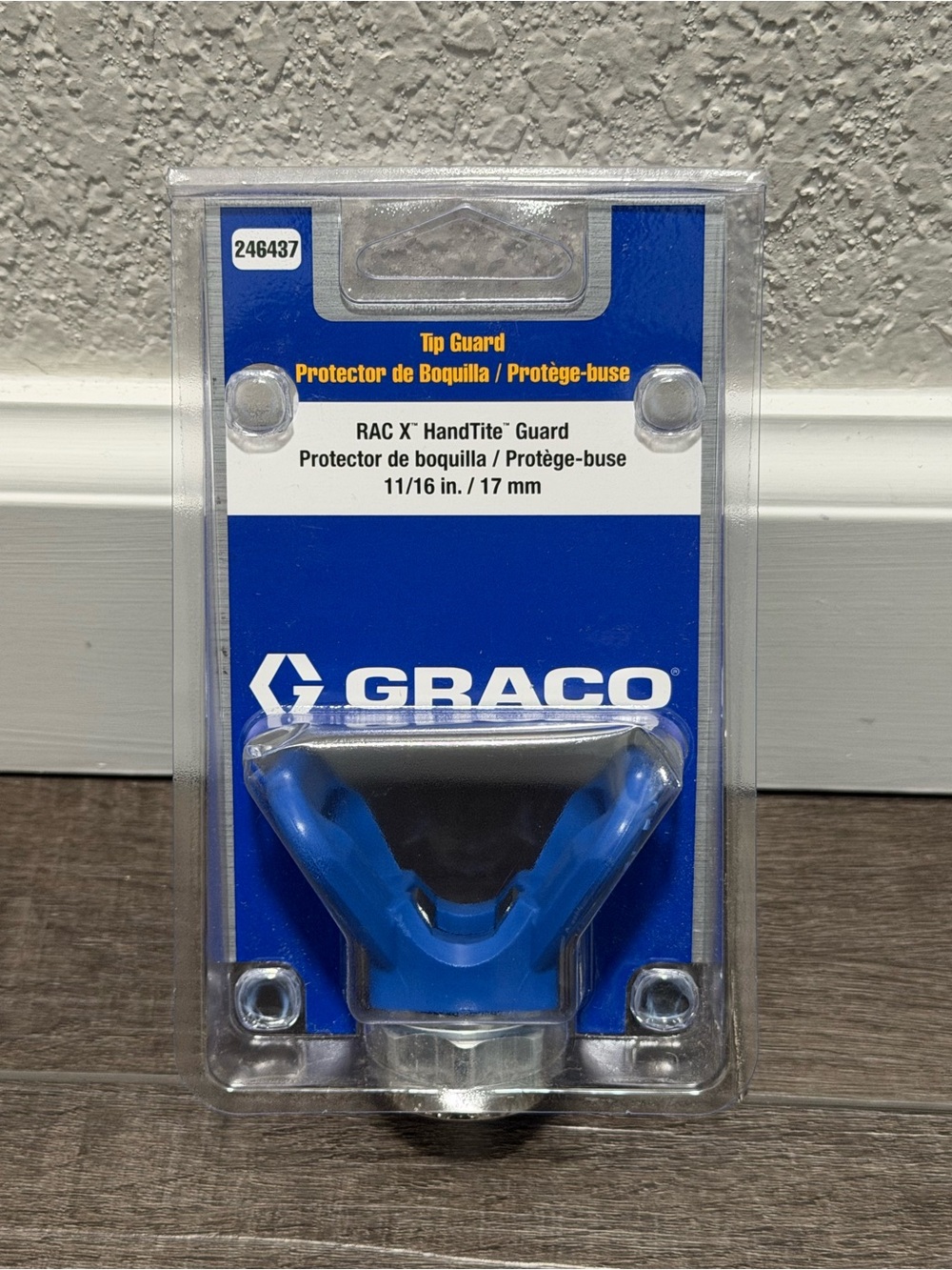 GRACO 246437 Airless Tip Guard,11/16 In 2WCY1